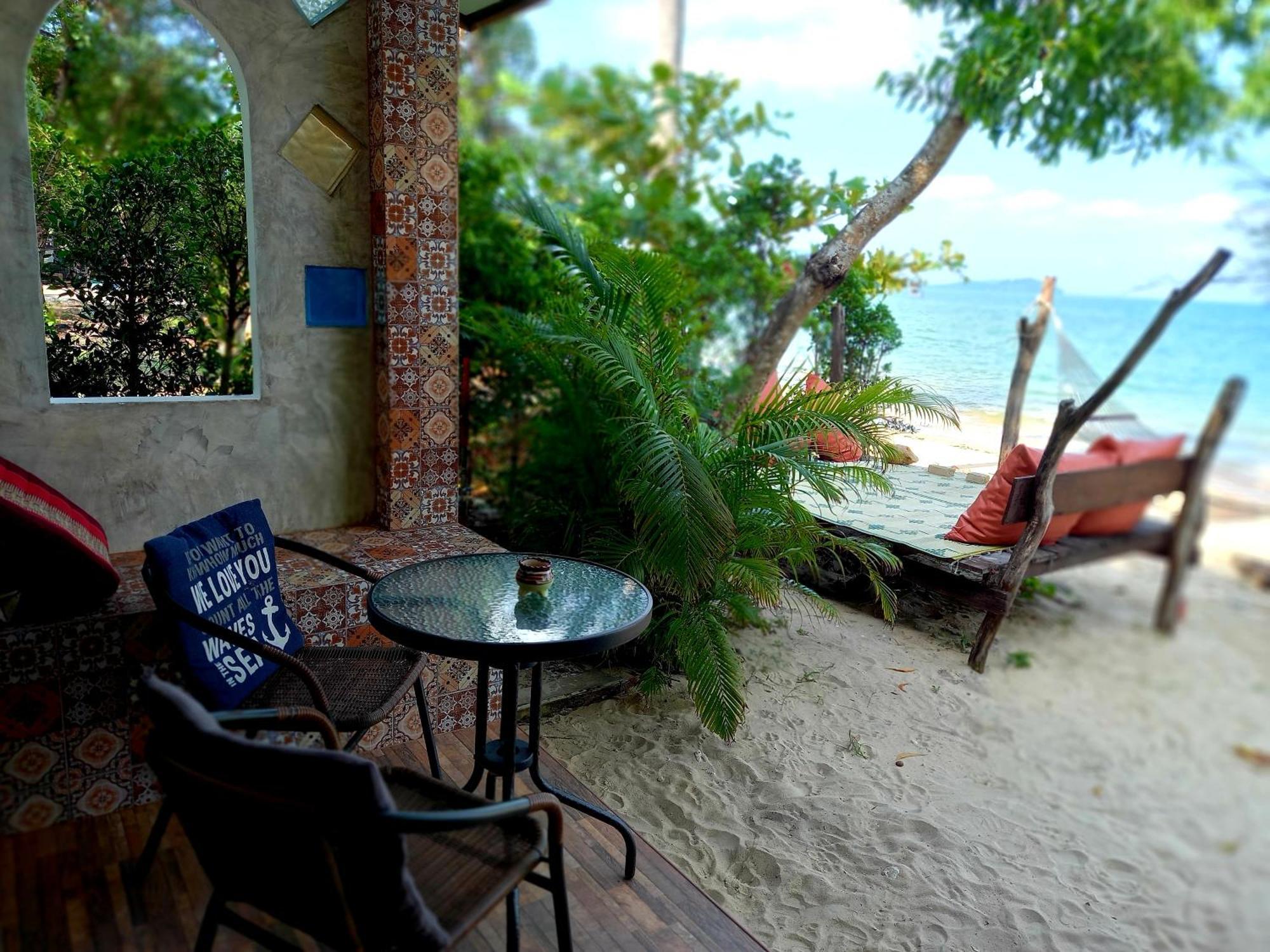 Sabai Sabai Beach Bungalows كو فايام الغرفة الصورة
